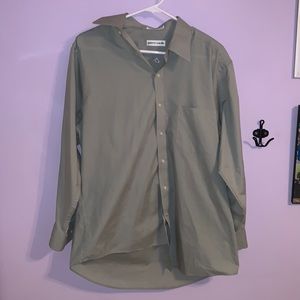 green button down